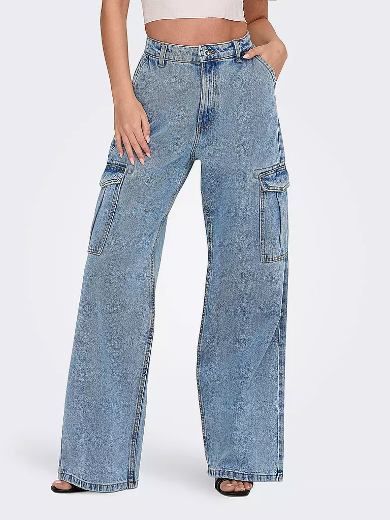 ONLY | Pantalones cargo ONLHOPE | Azul oscuro