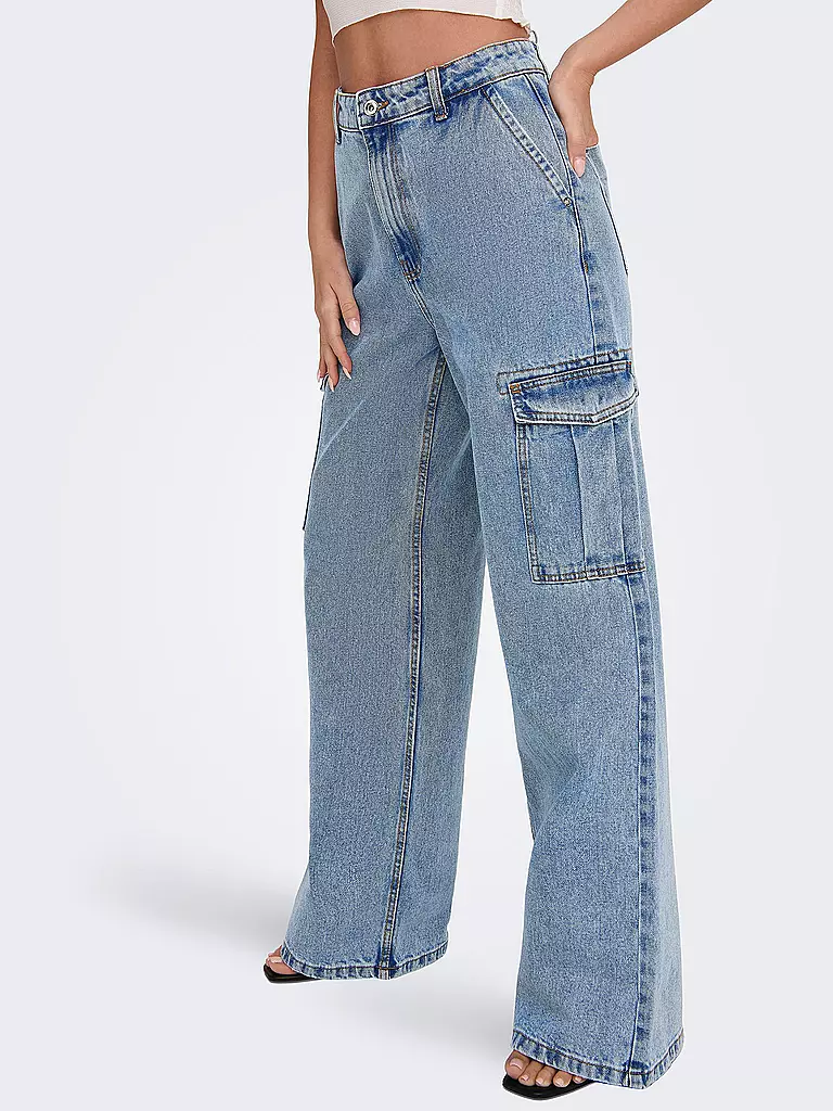 ONLY | Pantalones cargo ONLHOPE | Azul oscuro