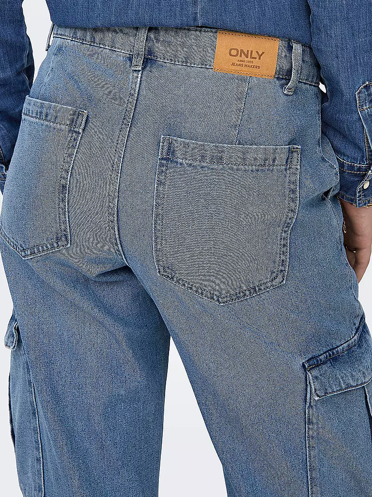 ONLY | Pantalones cargo ONLRILEY | Azul claro