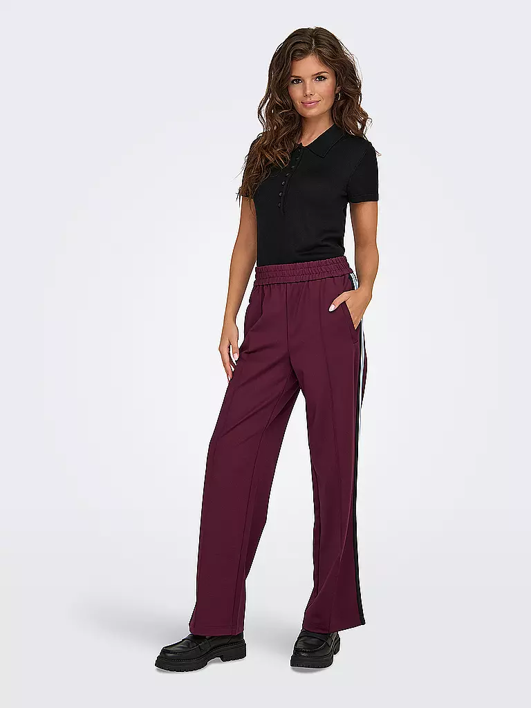 ONLY | Pantalones Marlene ONLWARM | Rojo oscuro