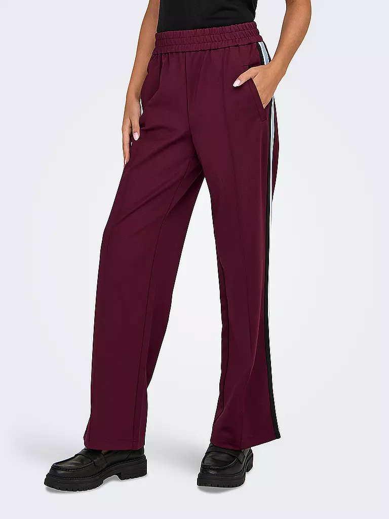 ONLY | Pantalones Marlene ONLWARM | Rojo oscuro
