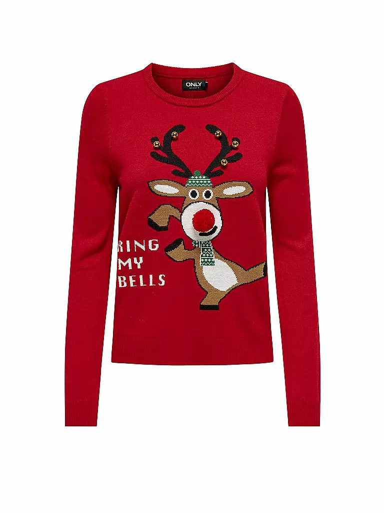 ONLY | Pullover  ONLXMAS | Rojo