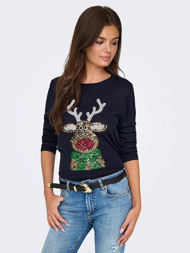ONLY | Pullover  ONLXMAS | Azul oscuro