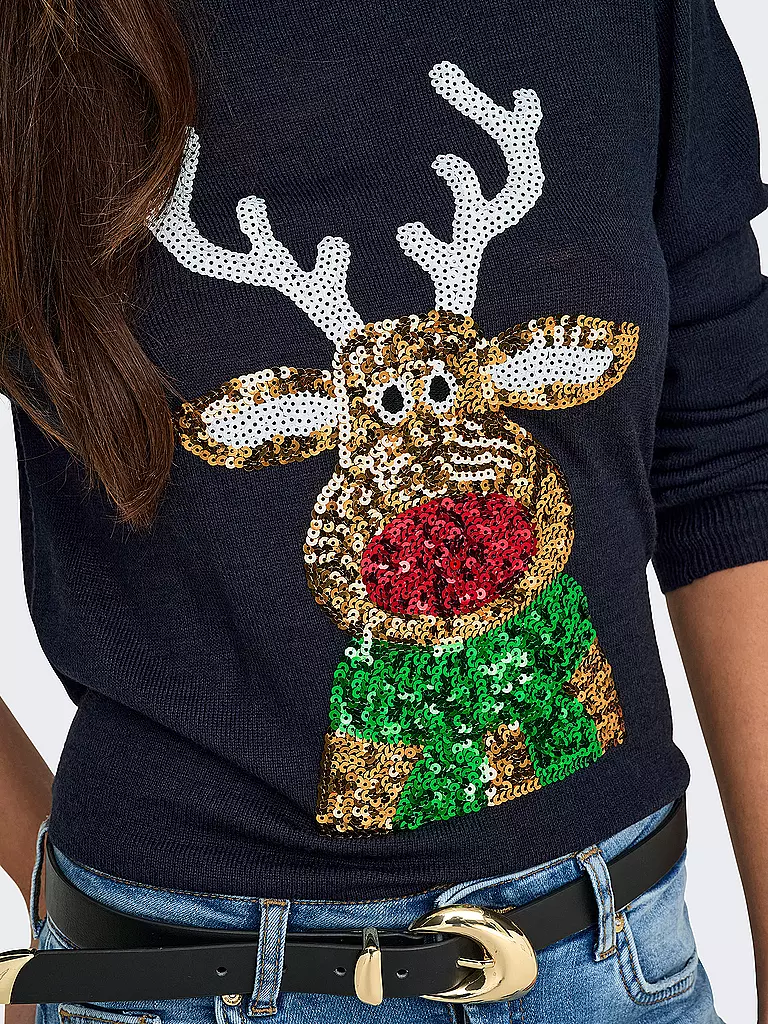 ONLY | Pullover  ONLXMAS | Azul oscuro
