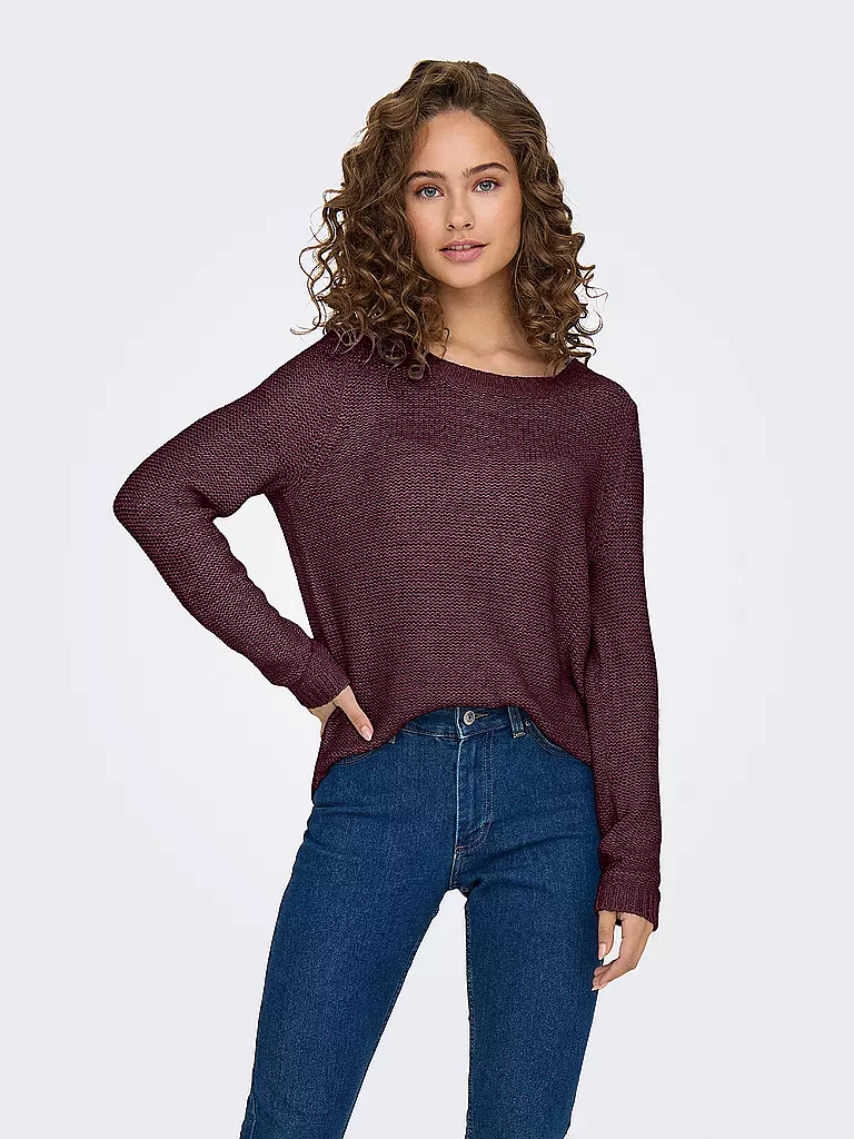 ONLY | Pullover ONLGEENA | Rojo oscuro