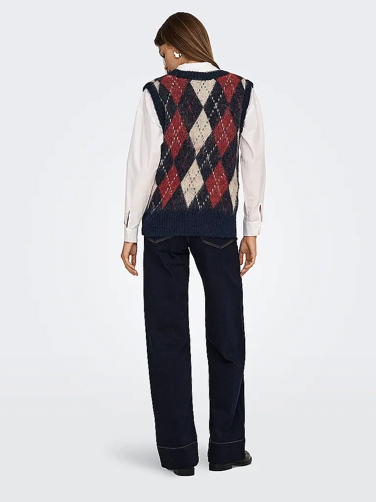 ONLY | Pullunder ONLNOEME
Marca: ONLY
Color: multicolor
Categorías: Moda,Mujer
Etiquetas: Consejo de moda
Largo de manga: sin mangas
Escote: Cuello en V
Material: Poliéster / Poliamida,Poliacrílico / Acrílico,Lana,Nylon
Diseño: Estampado integral
Corte (Pr |