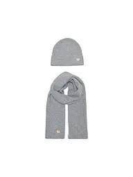 ONLY | Set infantil de 2 piezas gorro y bufanda KMGAVERY | Gris claro