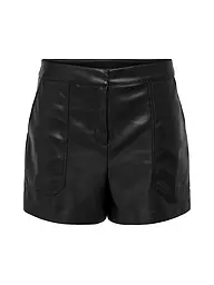 ONLY | Shorts de efecto cuero ONLTRICIA | Negro