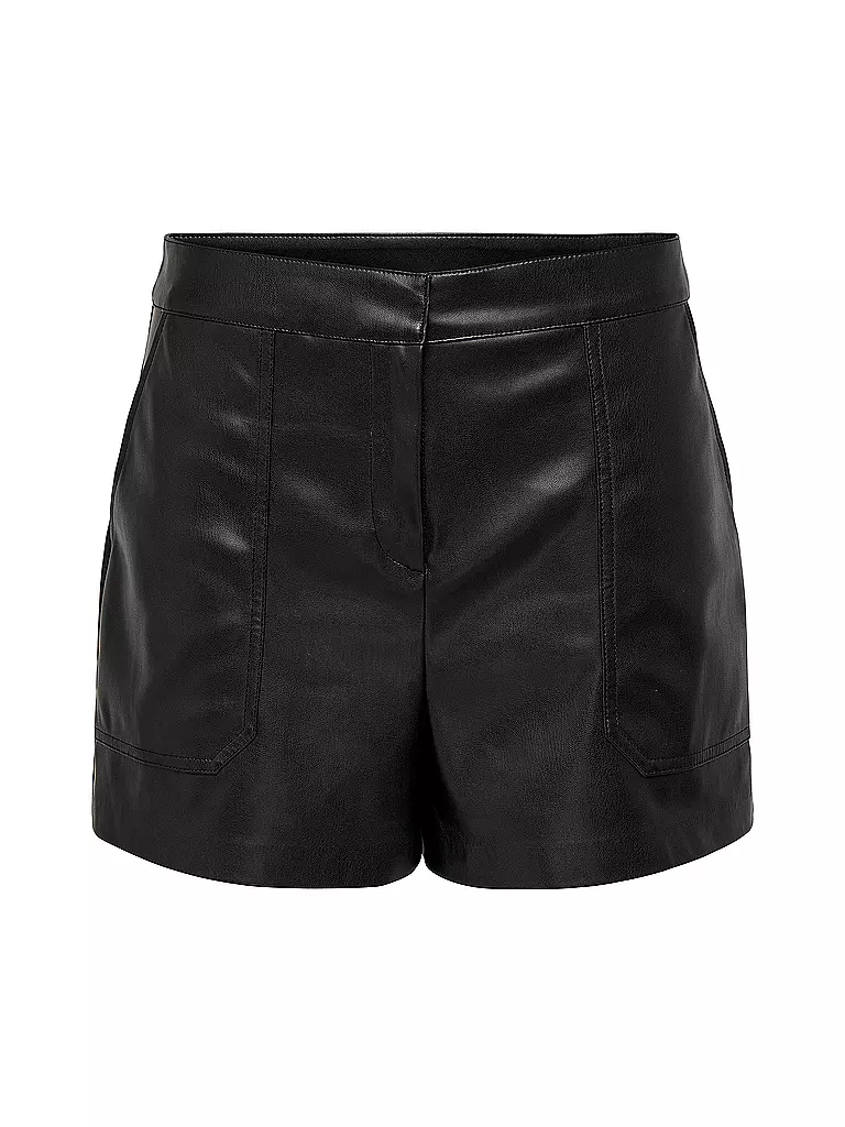 ONLY | Shorts de efecto cuero ONLTRICIA | Negro