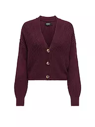 ONLY | Strickjacke ONLCAROL | Rojo oscuro