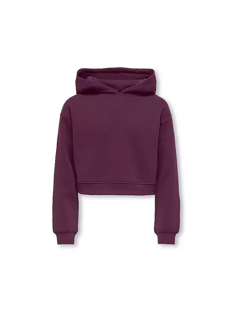 ONLY | Suéter para niña KOGSWEAT LIFE | Rojo oscuro