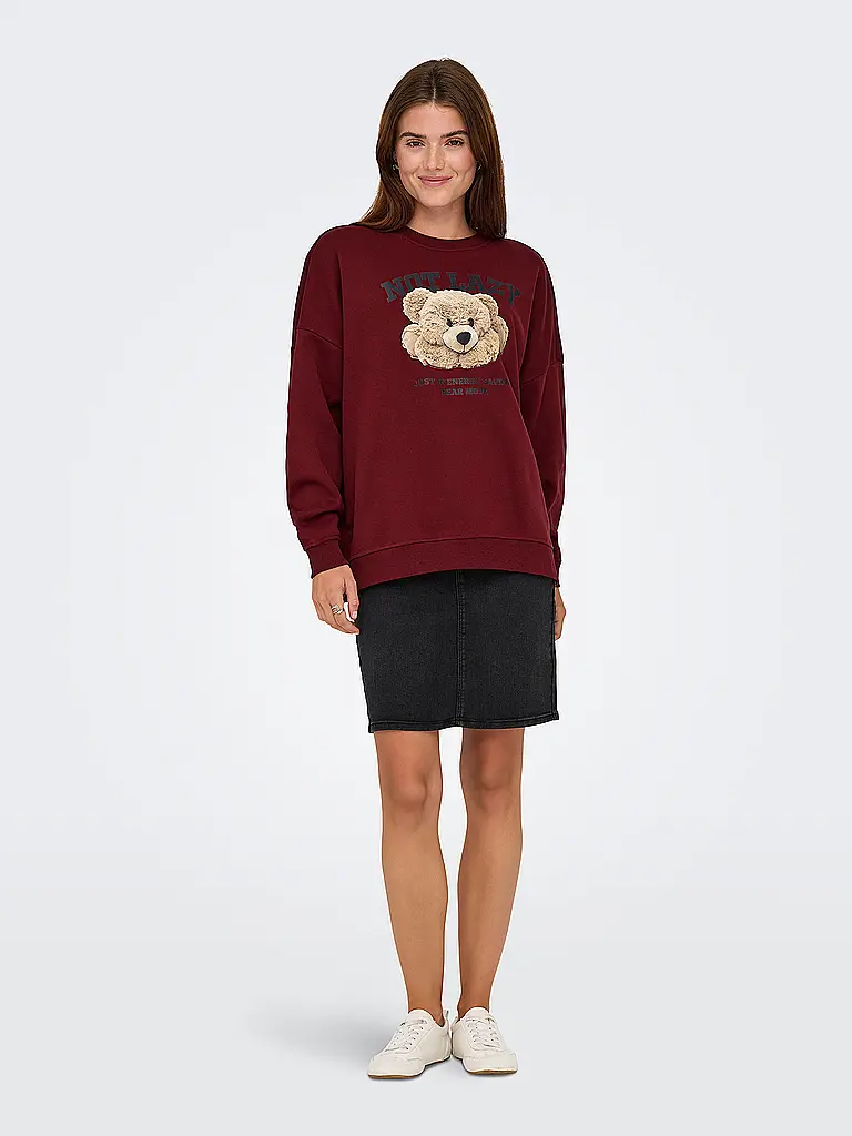 ONLY | Sweater ONLBILA | Rojo oscuro