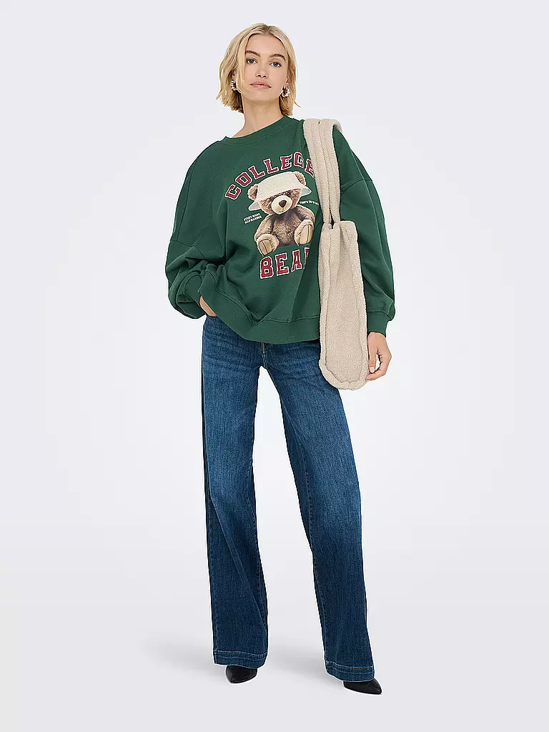 ONLY | Sweater ONLBILA | Verde oscuro