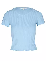 ONLY | Camiseta corta ONLEMMA | Azul claro