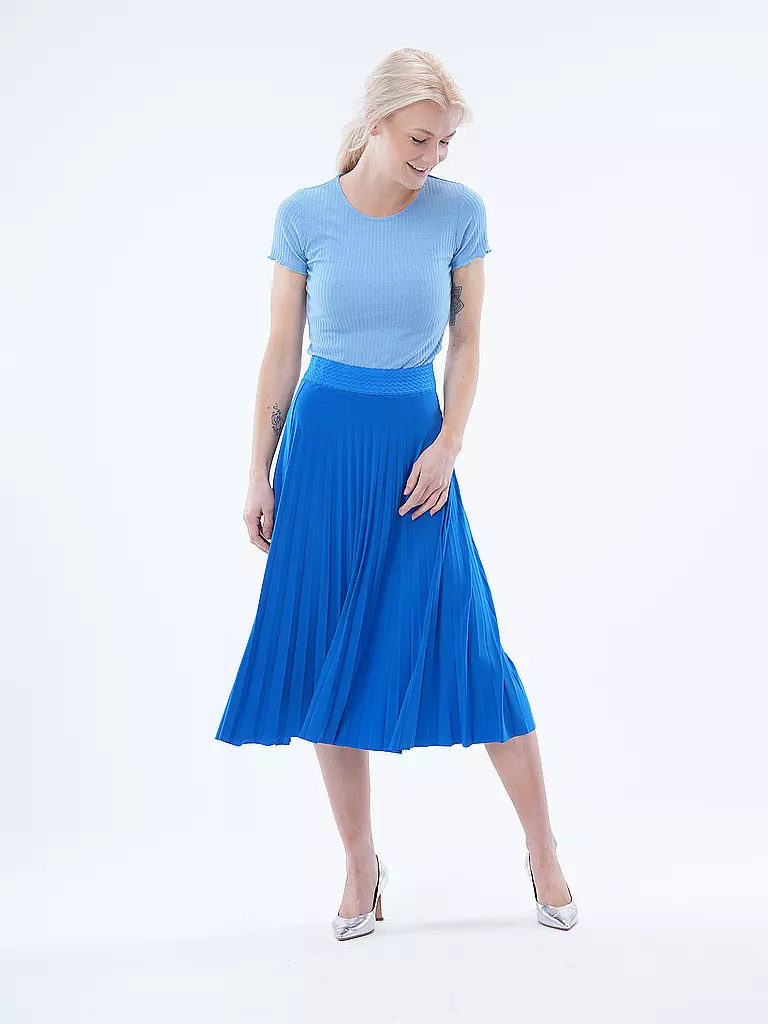 ONLY | T-Shirt Cropped ONLEMMA | Azul claro
