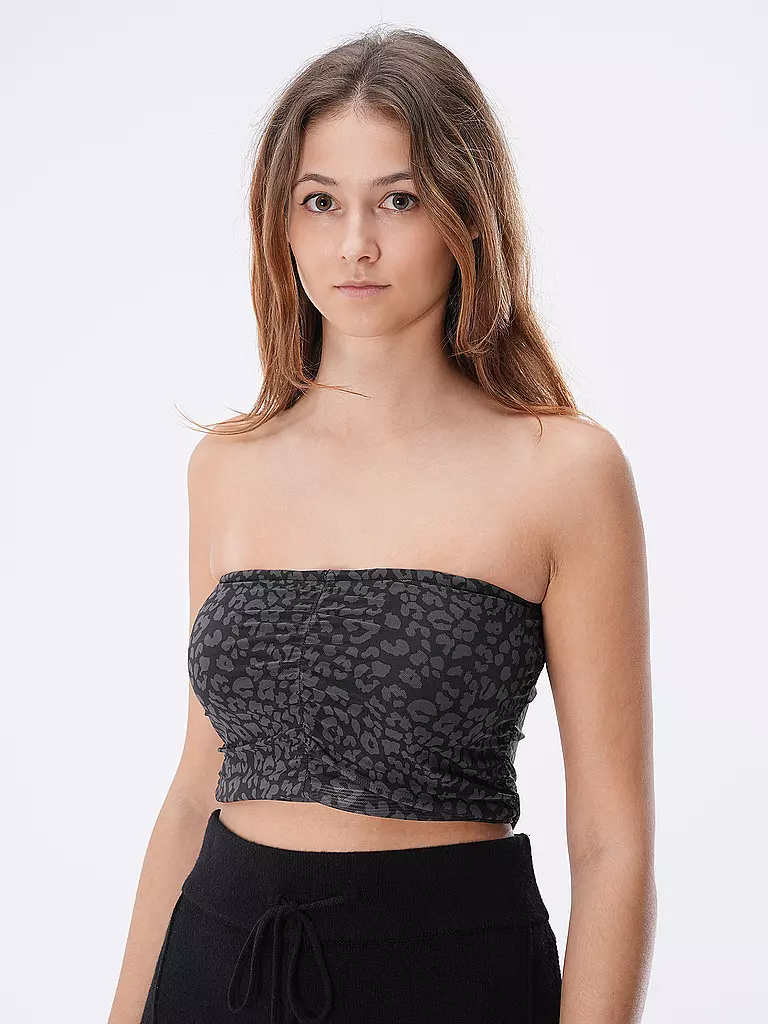 ONLY | Top Corto Ajustado ONLERICA | Negro