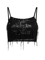 ONLY | Top Corto Ajustado ONLSPACY | Negro
