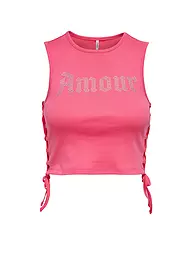 ONLY | Top corto ONLTELMA | Fucsia