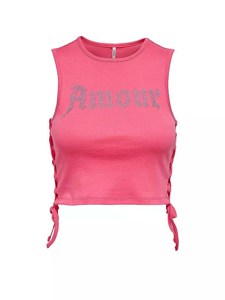 ONLY | Top corto ONLTELMA | Fucsia