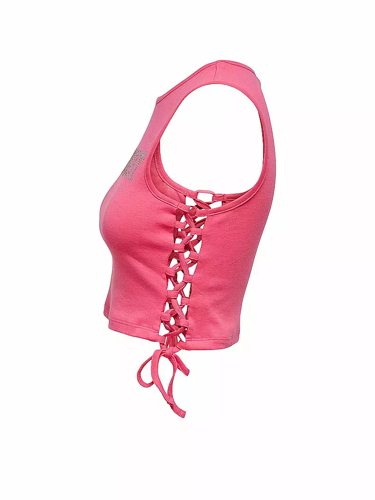 ONLY | Top corto ONLTELMA | Fucsia