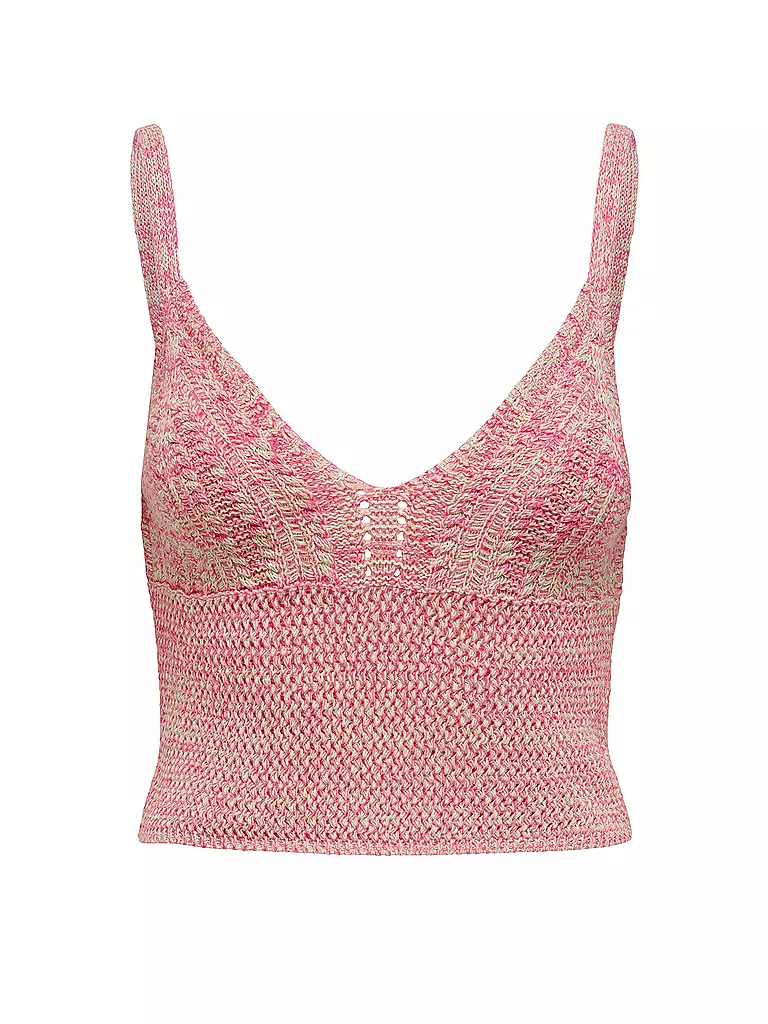ONLY | Top Cropped Fit ONLANYA | Coral