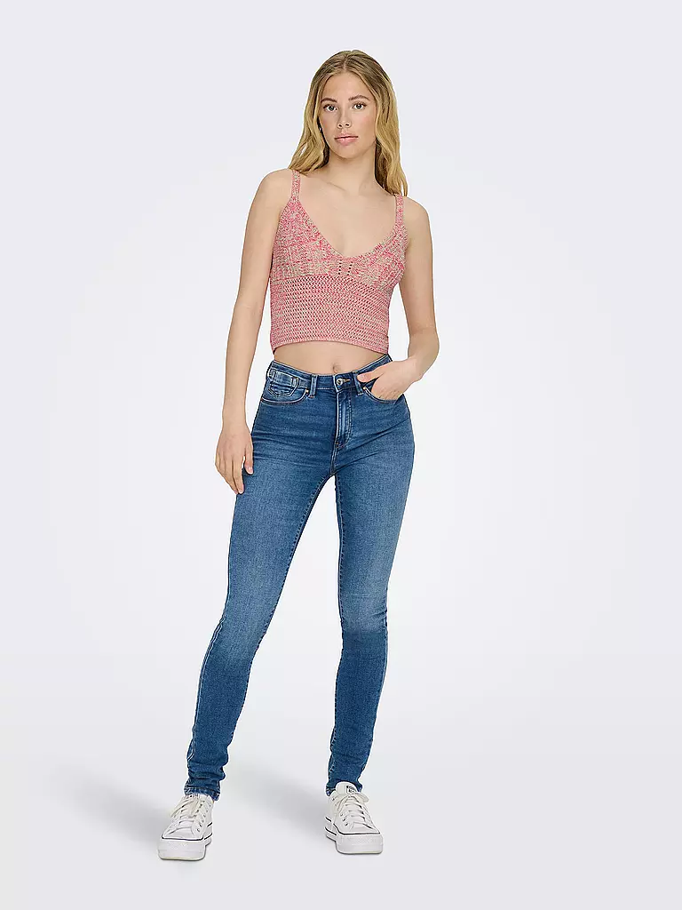 ONLY | Top Cropped Fit ONLANYA | Coral