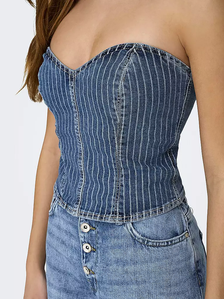 ONLY | Top ONLKIRSI  | Azul claro