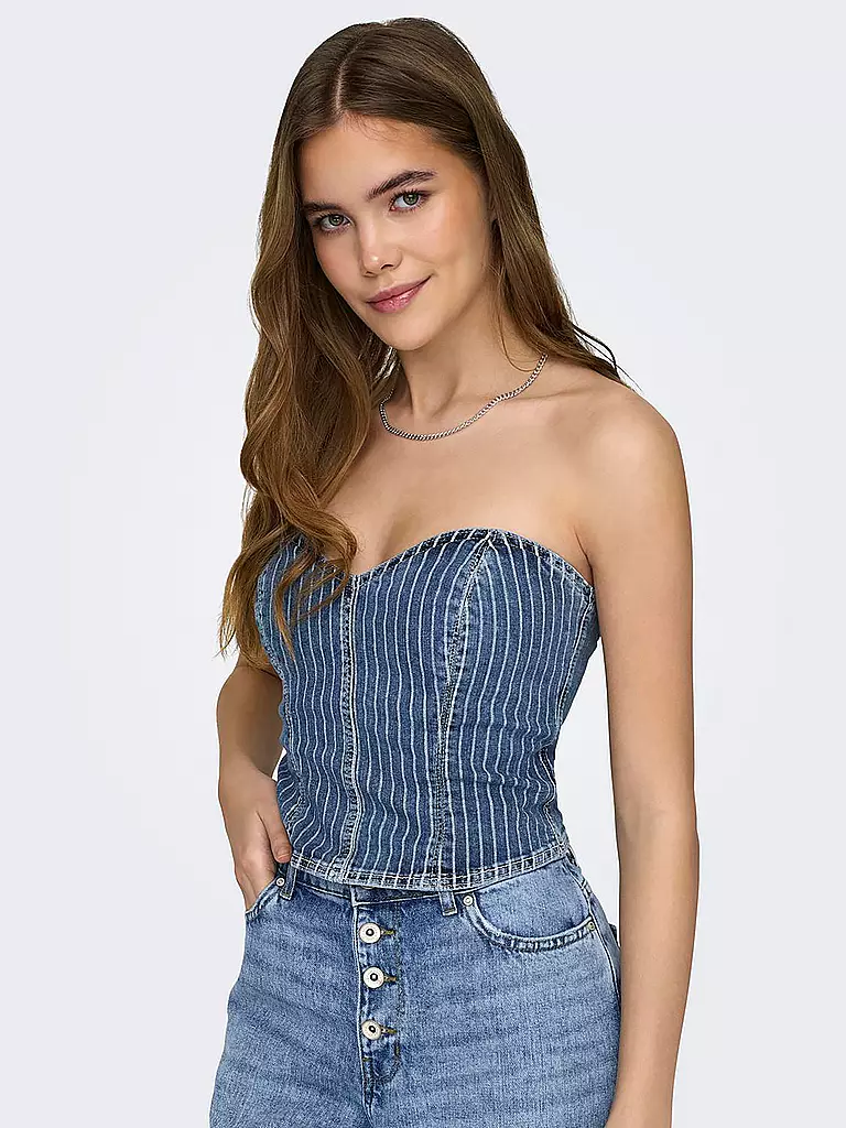 ONLY | Top ONLKIRSI  | Azul claro