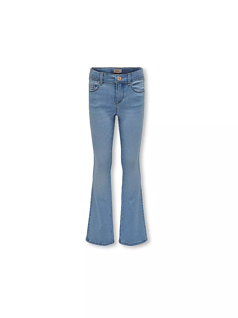 ONLY | Vaqueros Boot Cut Fit KOGROYAL para niña | Azul claro