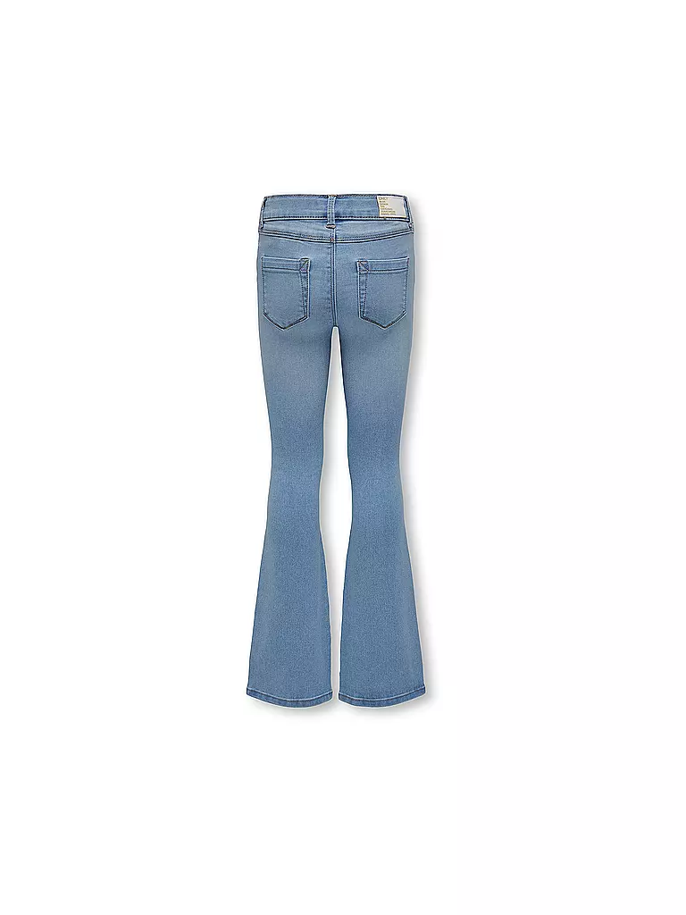 ONLY | Vaqueros Boot Cut Fit KOGROYAL para niña | Azul claro