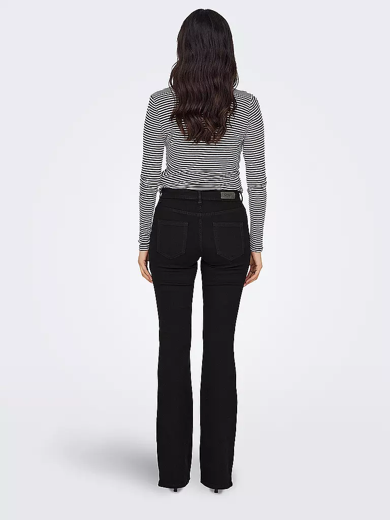 ONLY | Vaqueros Bootcut ONLBLUSH | schwarz