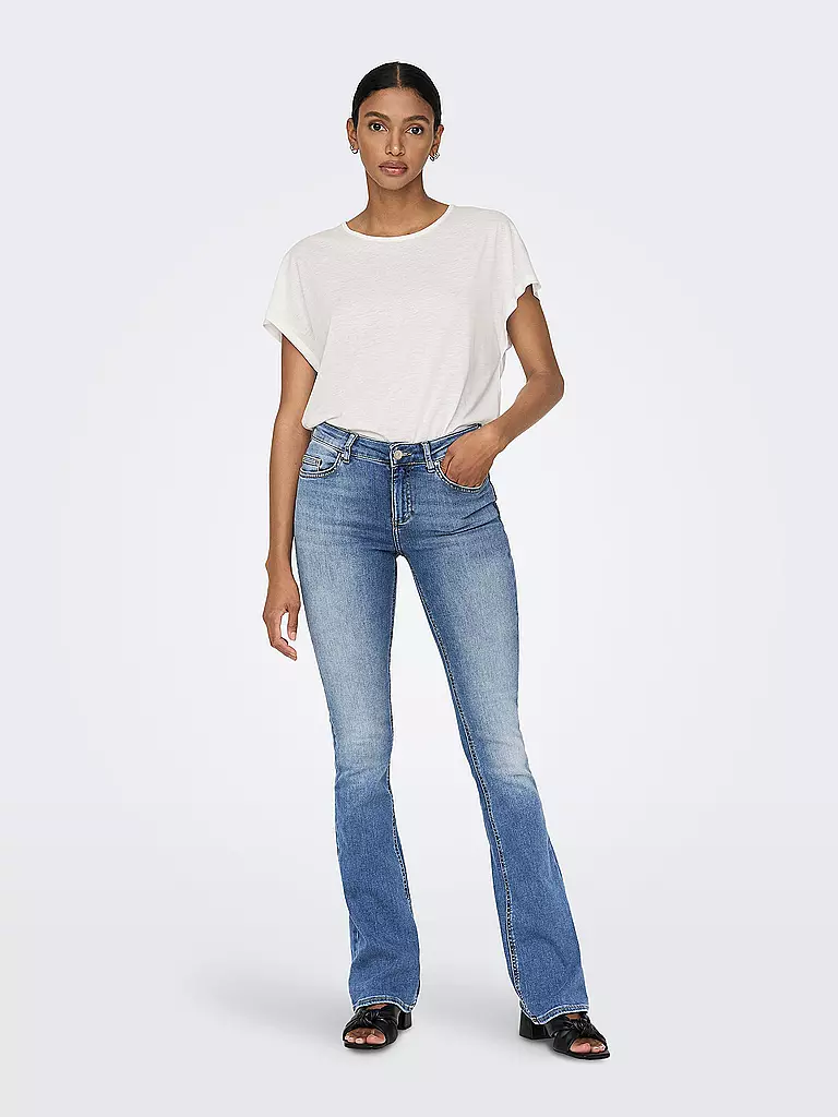 ONLY | Vaqueros corte bootcut ONLBLUSH | hellblau