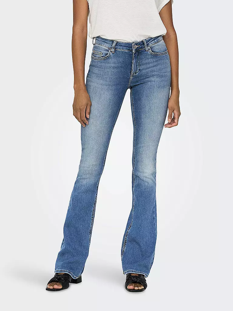 ONLY | Vaqueros corte bootcut ONLBLUSH | hellblau
