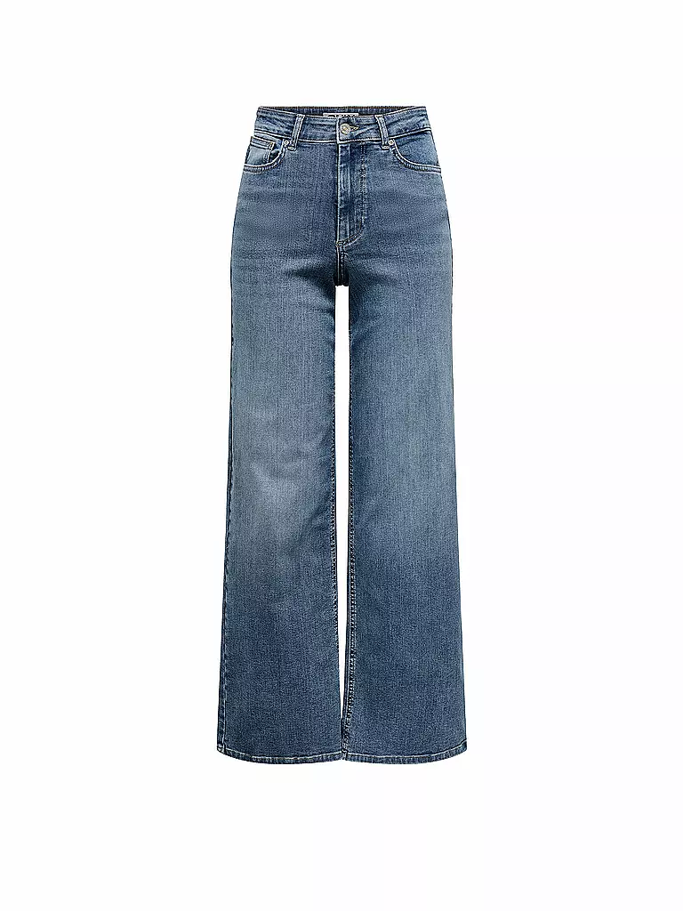 ONLY | Vaqueros de corte ancho ONLMADISON BLUSH | dunkelblau