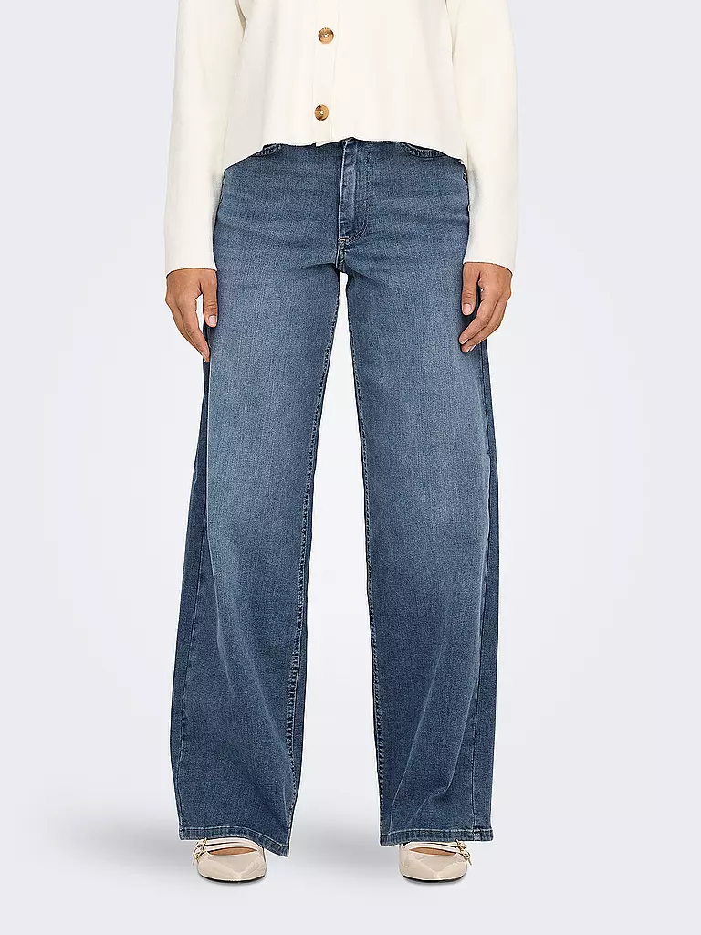 ONLY | Vaqueros de corte ancho ONLMADISON BLUSH | 