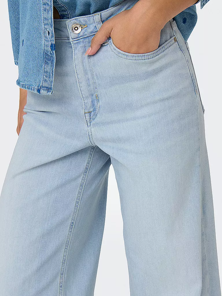 ONLY | Vaqueros de corte ancho ONLMADISON BLUSH | hellblau