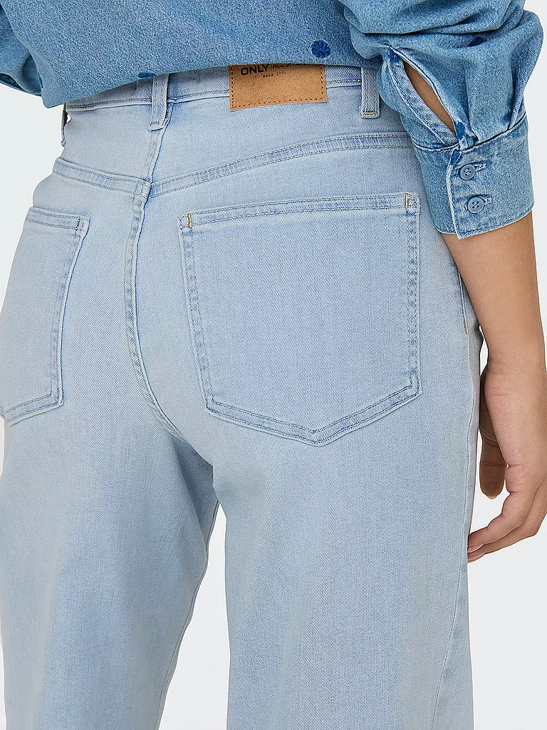 ONLY | Vaqueros de corte ancho ONLMADISON BLUSH | hellblau