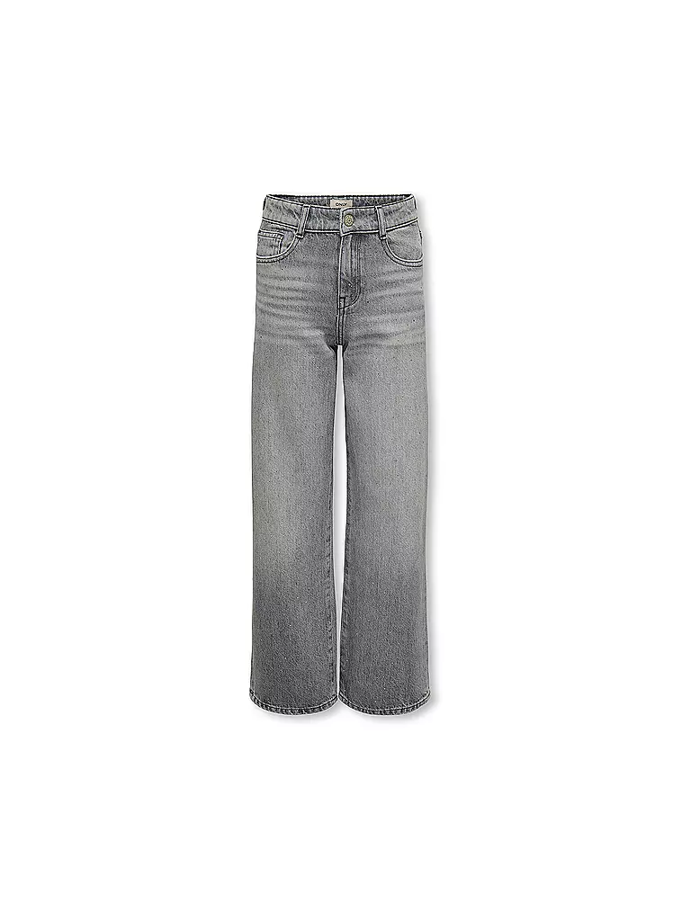 ONLY | Vaqueros de niña corte ancho KOGCOBAIN | Gris