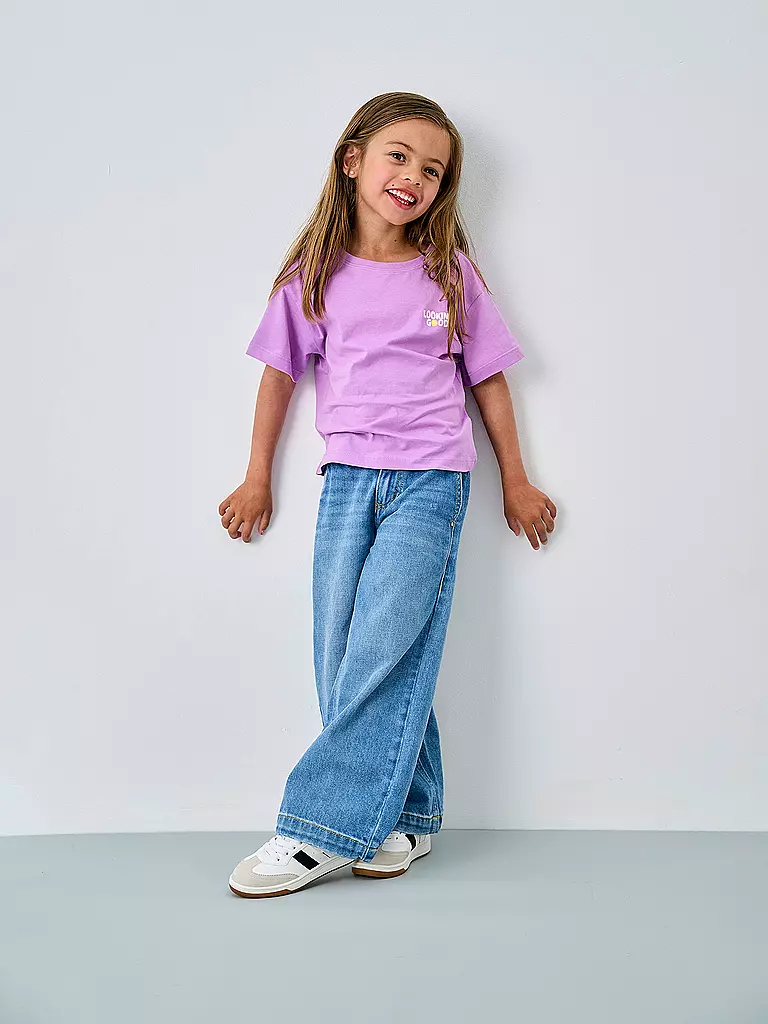 ONLY | Vaqueros de niña Wide Fit KMGCOMET | Azul claro