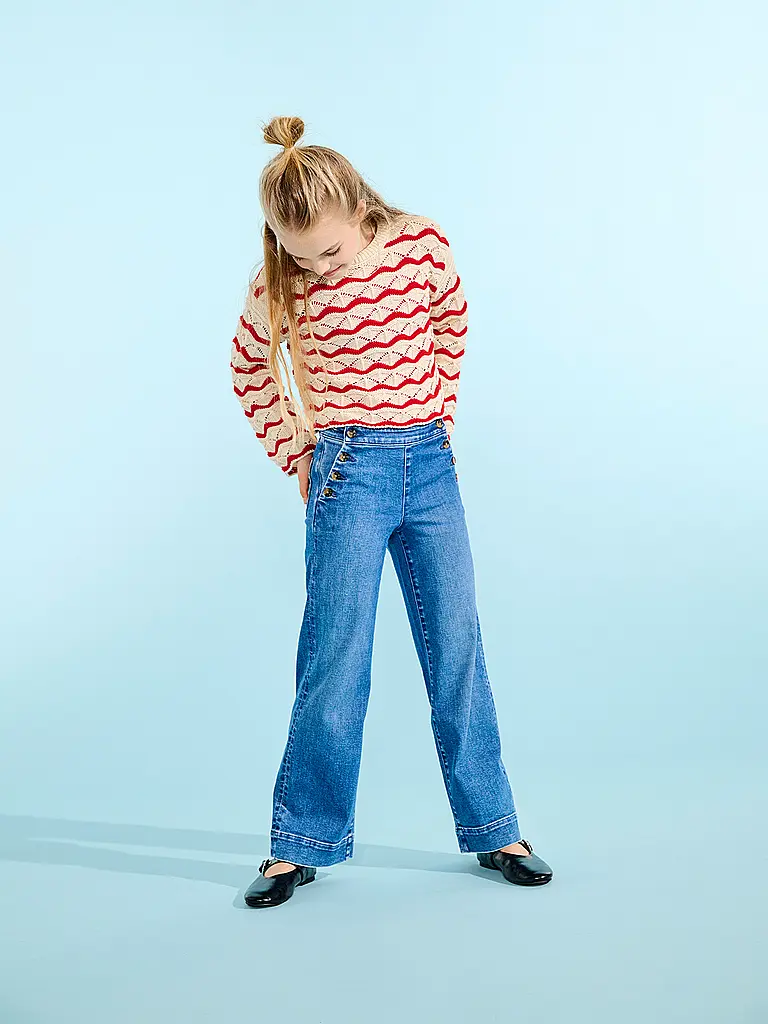 ONLY | Vaqueros de niña Wide Fit KOGMADISON | Azul