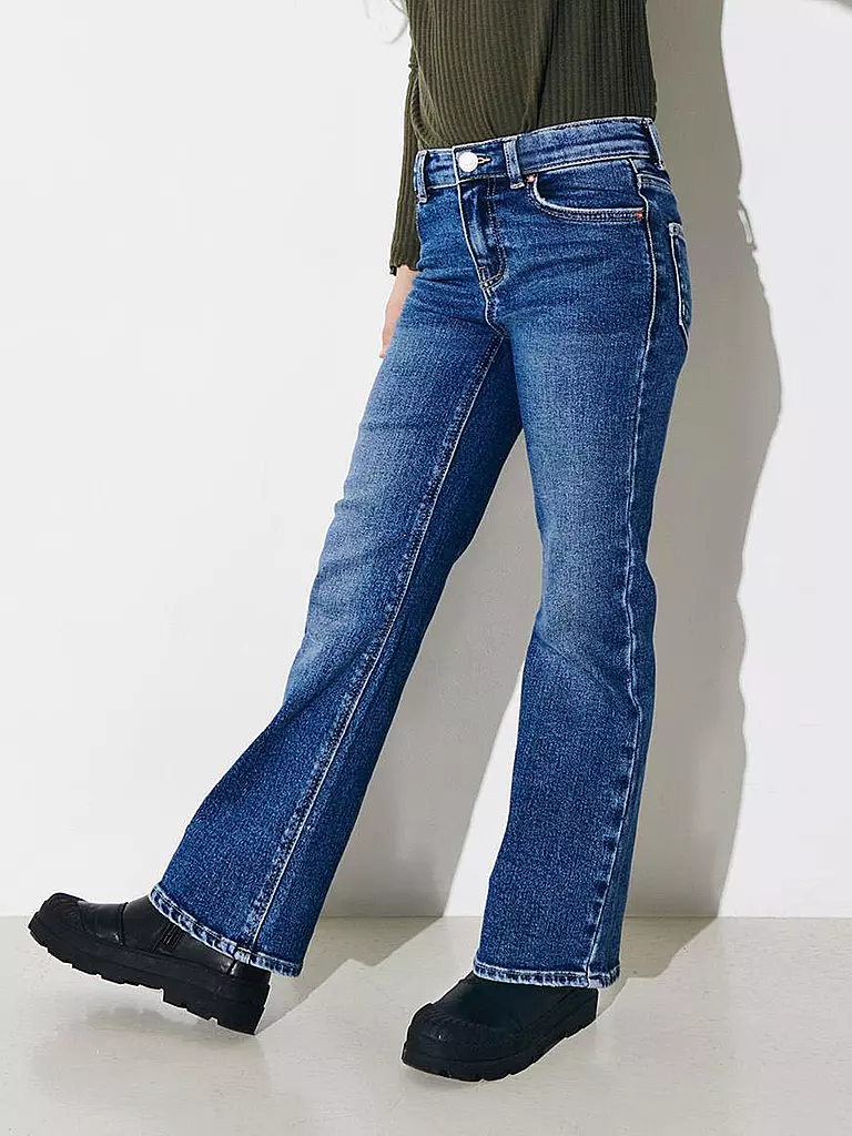 ONLY | Vaqueros de pierna ancha KOGJUICY para niña | Azul