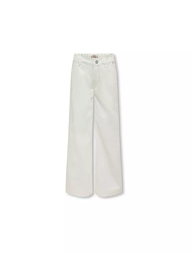 ONLY | Vaqueros de pierna ancha para niña KOGCOMET | Blanco
