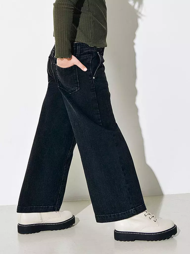 ONLY | Vaqueros de pierna ancha para niña KOGCOMET | Negro