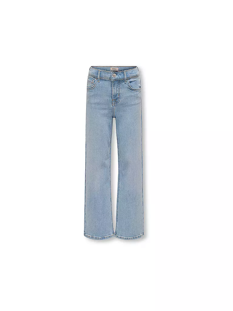 ONLY | Vaqueros de pierna ancha para niña KOGMADISON BLUSH | Azul claro