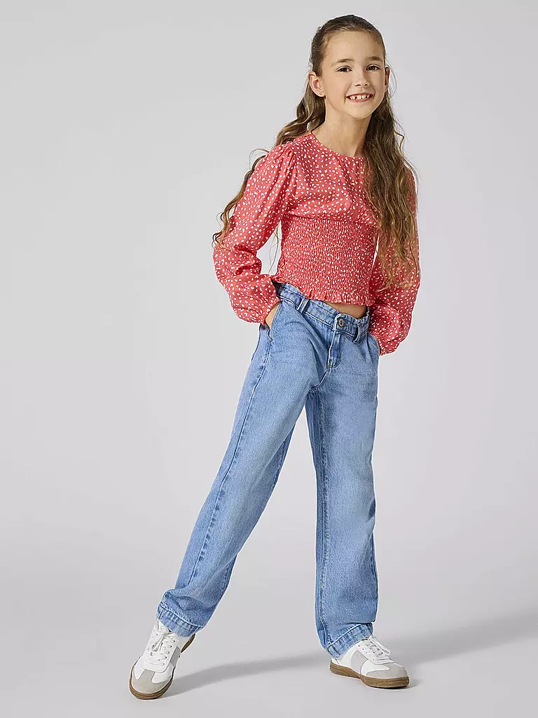 ONLY | Vaqueros de pierna ancha para niña KOGMADISON BLUSH | Azul claro