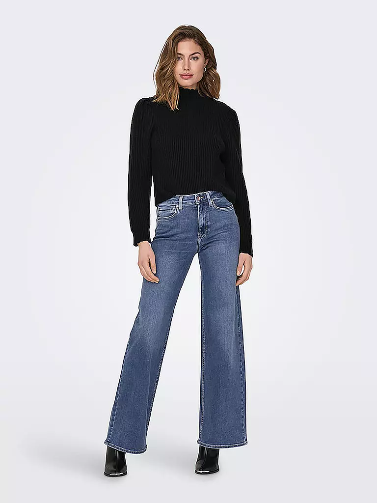 ONLY | Vaqueros de talle alto y pernera ancha ONLMADISON | blau