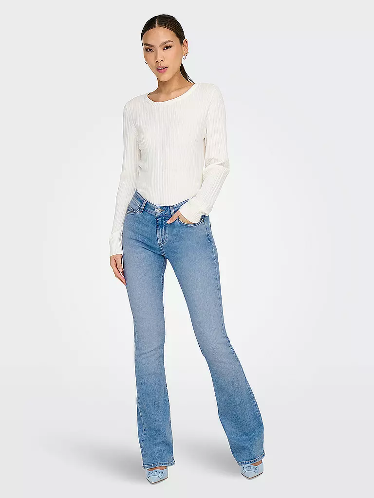 ONLY | Vaqueros Flared Fit ONLBLUSH | blau