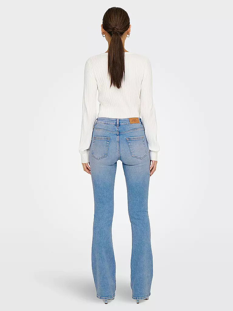 ONLY | Vaqueros Flared Fit ONLBLUSH | blau