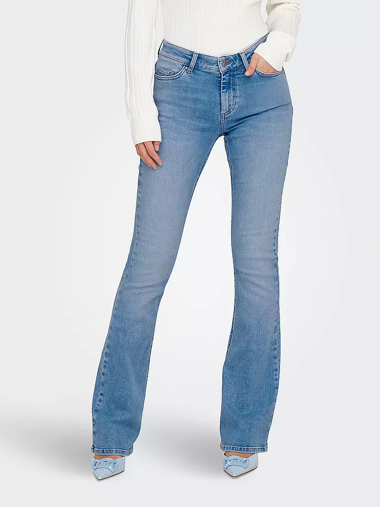 ONLY | Vaqueros Flared Fit ONLBLUSH | blau