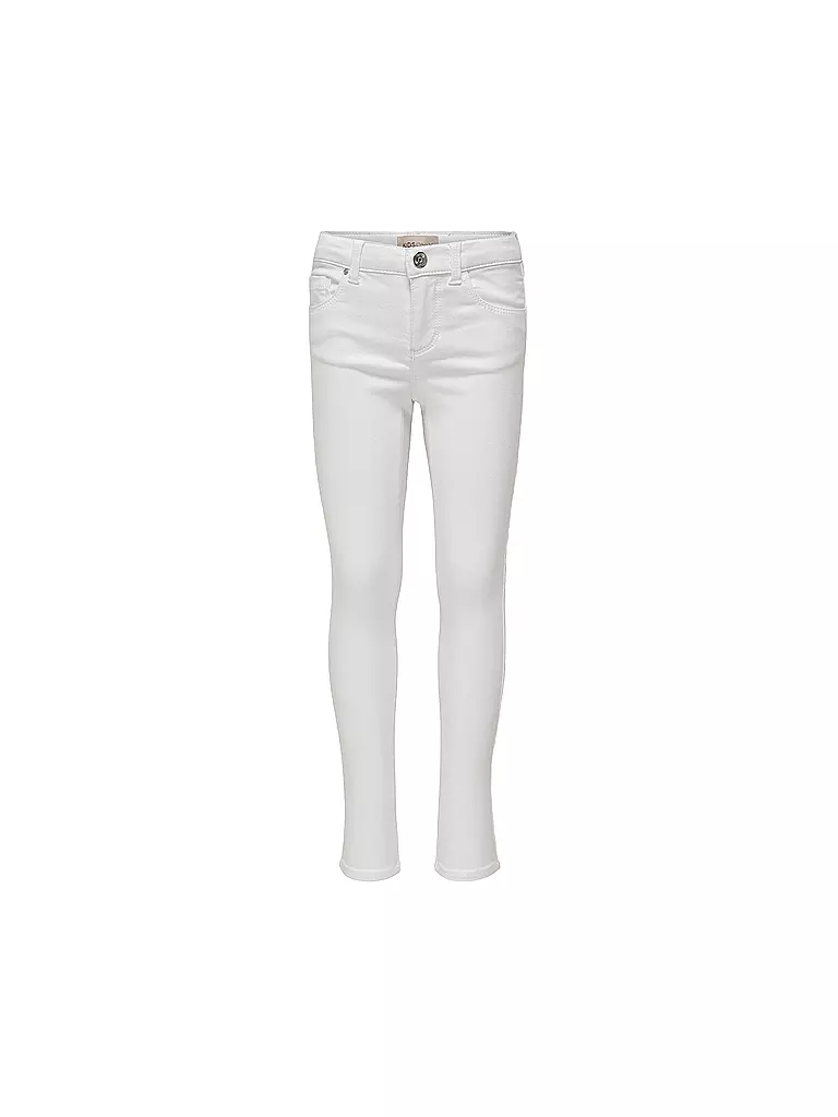 ONLY | Vaqueros pitillo KONROYAL para niña | Blanco